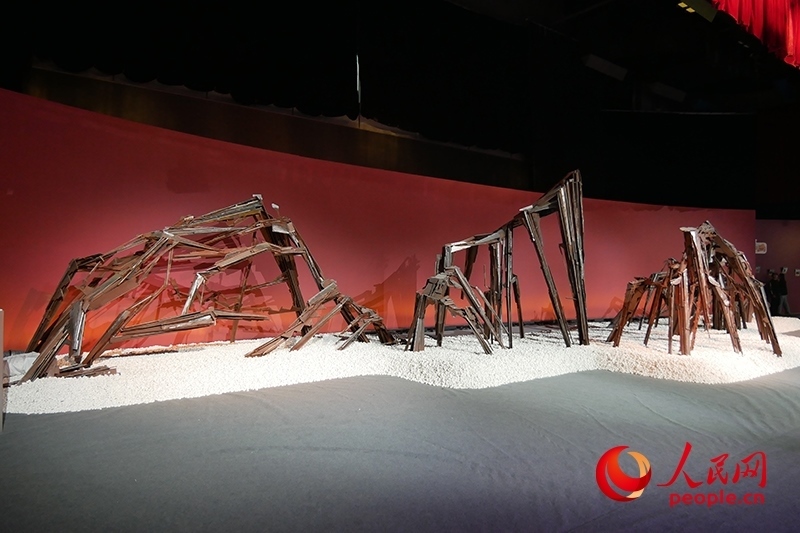 《鑄魂五岳》。人民網(wǎng)記者 韋衍行攝