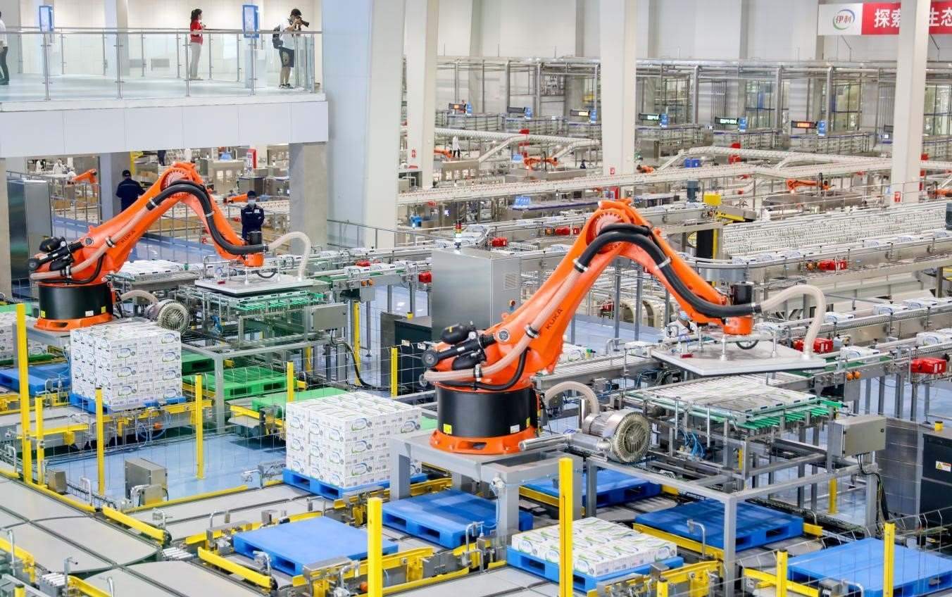 伊利數(shù)智化布局領跑行業(yè)。（受訪者供圖）