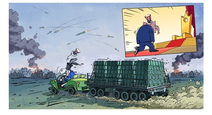 漫畫作者：馬宏亮（人民網(wǎng)版權(quán)圖片，未經(jīng)授權(quán)請勿轉(zhuǎn)載。）