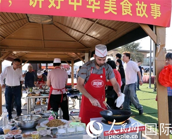 參賽一景。人民網(wǎng)記者管克江攝