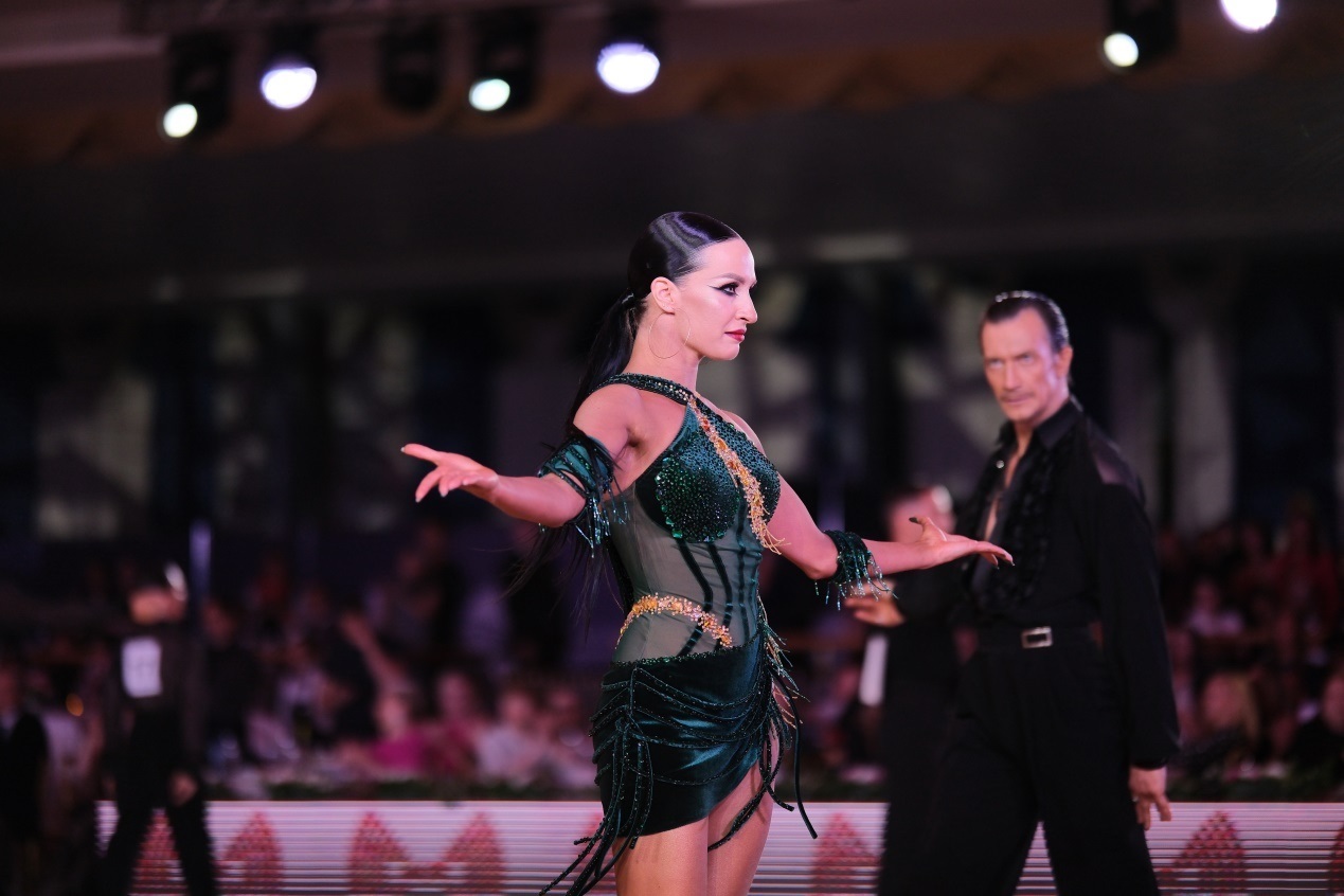 第七屆“克里姆林宮杯”國標(biāo)舞錦標(biāo)賽現(xiàn)場。于子恒攝