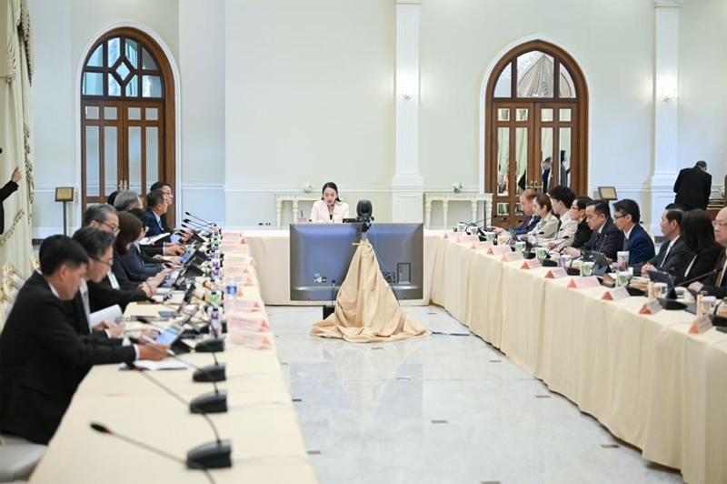 會議現(xiàn)場。泰國總理府供圖