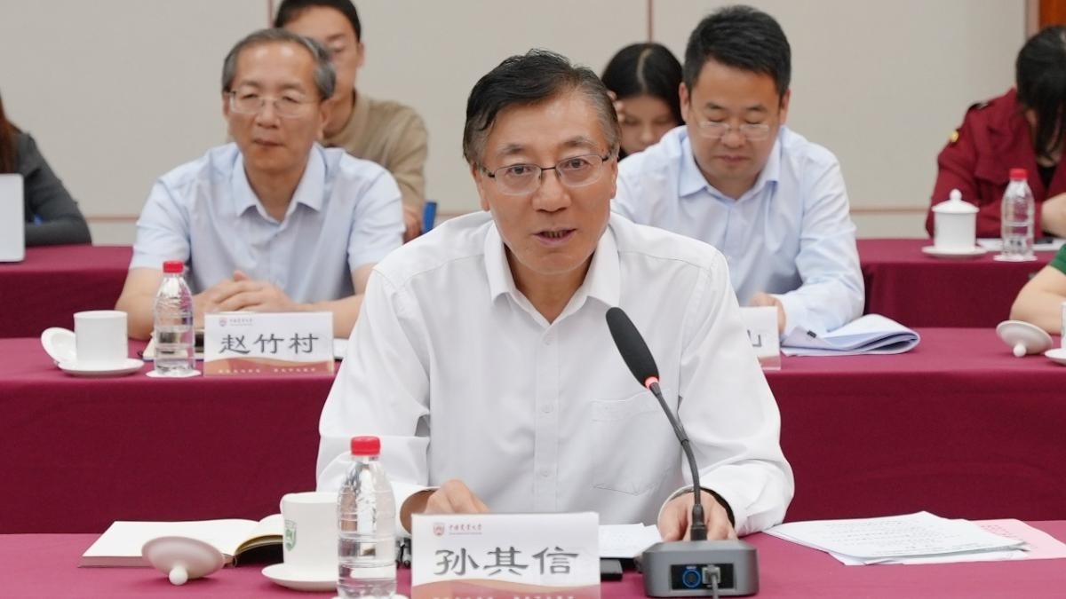 中國工程院院士、中國農業(yè)大學校長孫其信。校方供圖